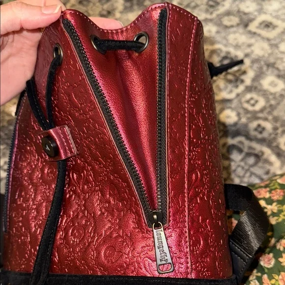 Loungefly Disney Villains Happily Never After Drawstring Mini Backpack - Picture 6 of 11